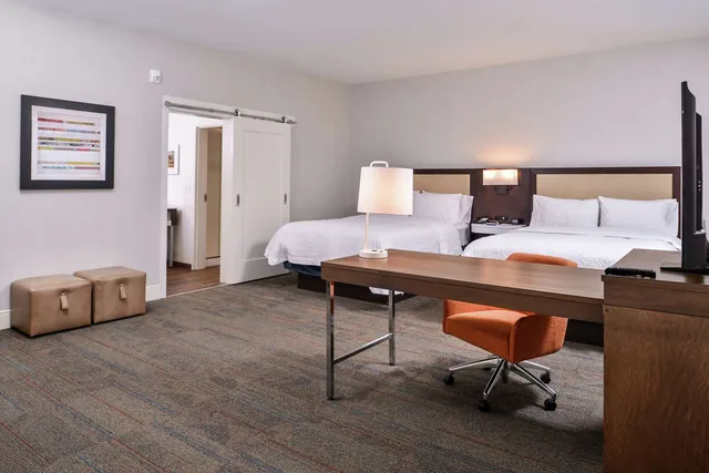 جناح استوديو بسريرين كوين، Hampton Inn Benson Nc 2/2