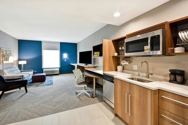 جناح بسريرين كوين بغرفة نوم واحدة، Home2 Suites By Hilton Plano Legacy West 2/3