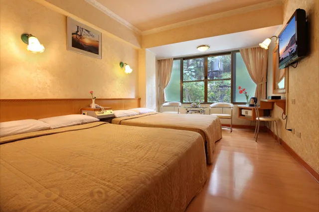 غرفة قياسية بسريرين مزدوجين، Ali-Shan Kaofeng Hotel 3/3