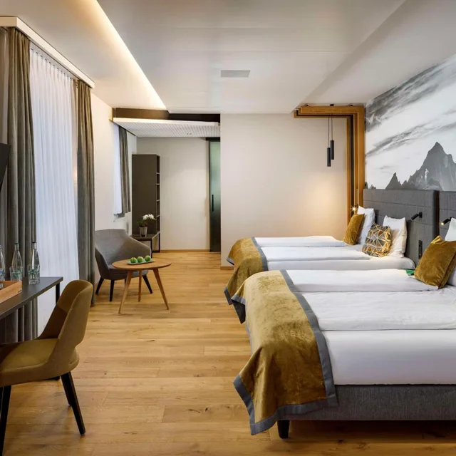 غرفة رباعية بسرير فردي، Hotel Allegra Lodge 7/10