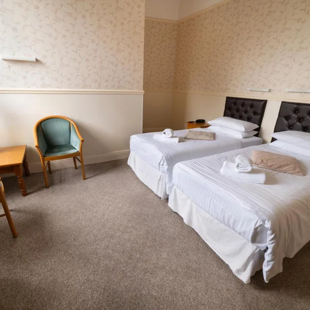 غرفة قياسية بسريرين منفصلين، Devonshire Hotel 4/7