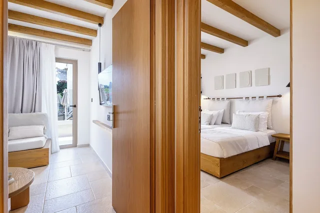 جناح عائلي بسريرين منفصلين مع أريكة، Aegean Houses 10/10