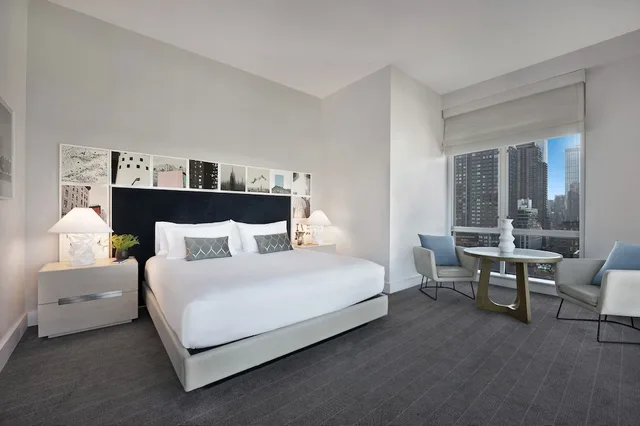 Hudson River, Suite, King Bed, Accessible، Ink 48 Hotel 1/1