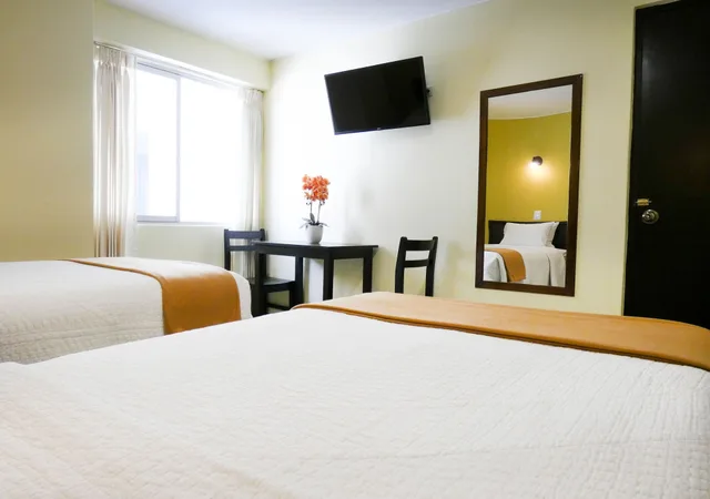 غرفة أساسية بسريرين منفصلين، Hotel Plaza by DOT Light 6/9