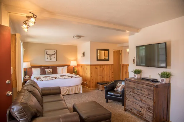 جناح بسرير كينج بمطبخ، Alpine Trail Ridge Inn 3/3