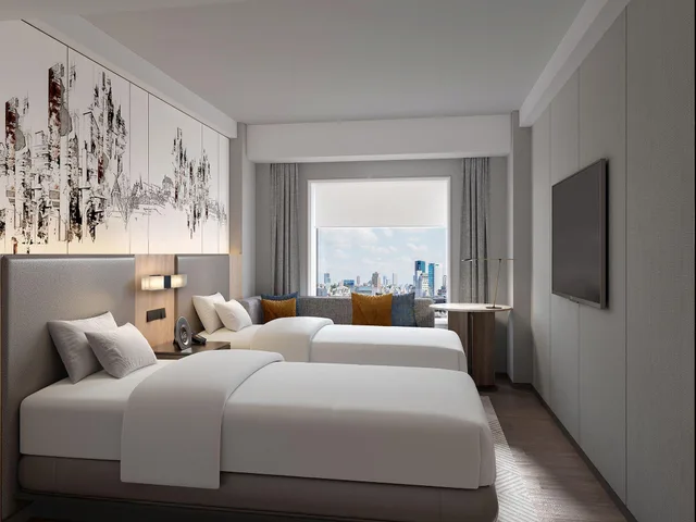 Semi Room, Semi Double Bed، Crown Palais Kitakyushu 1/1