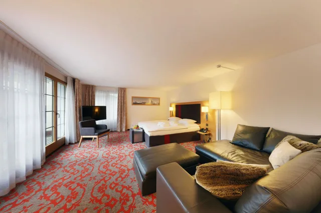 غرفة ديلوكس بسرير مزدوج، Hotel Garni Testa Grigia 2/3