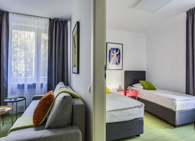 1 Bedroom, Suite, Twin Beds, B&B Julinek Park 3/5