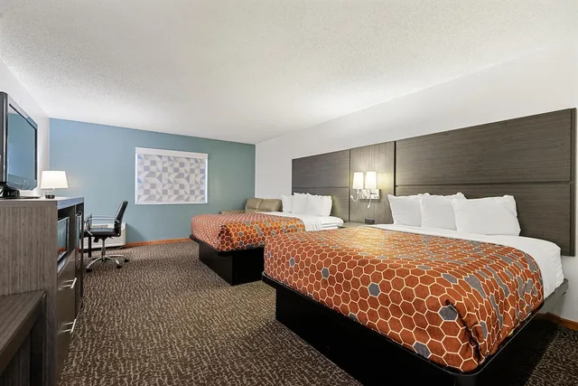 غرفة تنفيذية رباعية بسريرين كوين، Chicago Club Inn & Suites 1/7