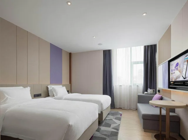 غرفة سوبيريور بسريرين منفصلين، Lavande Hotel (Zhuhai Qinglv North Road, Tangjiawan Beach) 1/1