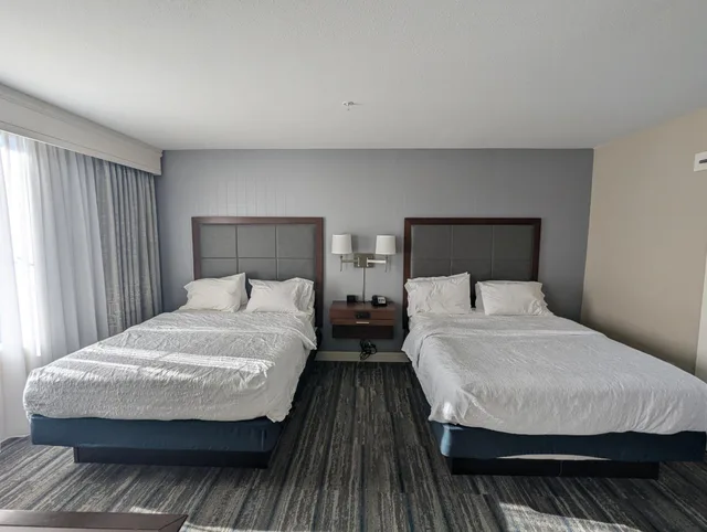 جناح استوديو بسريرين كوين، Hampton Inn Suites Cazenovia Ny 1/9
