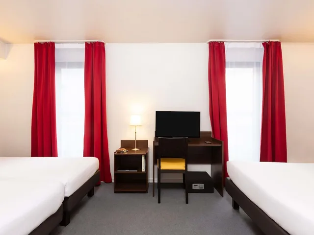 استوديو بسرير مزدوج وسرير فردي، Aparthotel Adagio Access la Defense Leonardo da Vinci 4/9