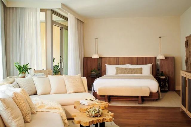 جناح جونيور بسرير كينج بشرفة مع أريكة، 1 Hotel Seattle 1/2