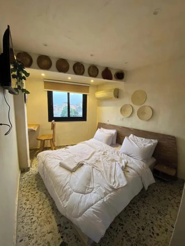 غرفة اقتصادية بسرير كينج بإطلالة على المدينة بحمام خاص، 3 Pyramids View Inn 1/8