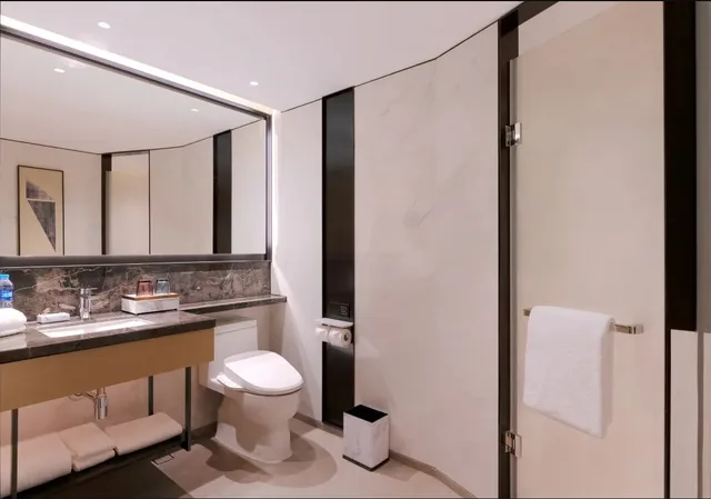غرفة ديلوكس بسريرين منفصلين، Luxemon Hotel Pudong Shanghai 2/2