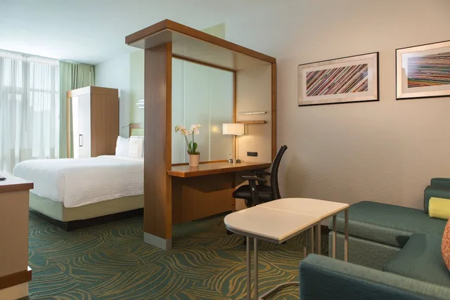 جناح بسرير كينج مع أريكة، SPRINGHILL SUITES BY MARRIOTT NASHVILLE VANDERBILT/ WEST END 2/3