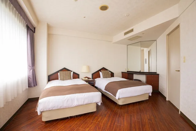 غرفة ديلوكس بسريرين منفصلين، Otaru Asari Classe Hotel 1/1