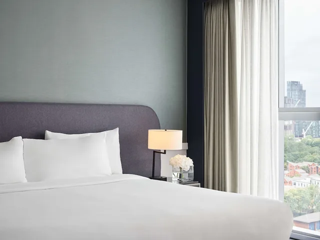جناح بسرير كينج بغرفة نوم واحدة بمطبخ صغير، STAYBRIDGE SUITES MANCHESTER - OXFORD ROAD 1/4