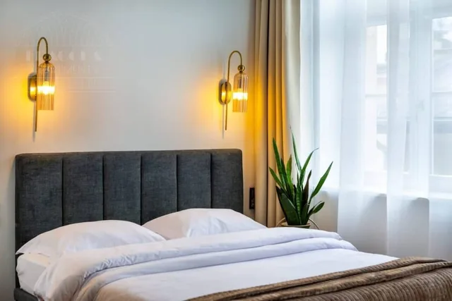 استوديو كلاسيكي بسرير كوين بإطلالة على المدينة بمطبخ صغير، Fragola Apartments Old Town 3/5