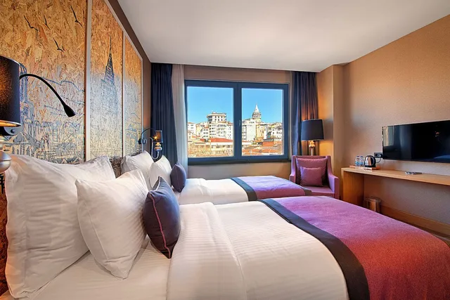 غرفة قياسية بسرير مزدوج أو سريرين منفصلين، The Halich Hotel Istanbul Karakoy 1/4