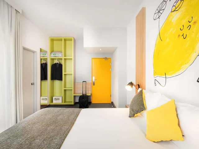 غرفة بسرير كوين، Ibis Styles Budapest City 1/10