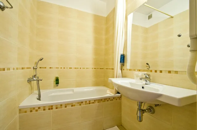 غرفة بسرير مزدوج أو سريرين منفصلين مع سرير إضافي، Hotel Senec Lake Resort 5/5