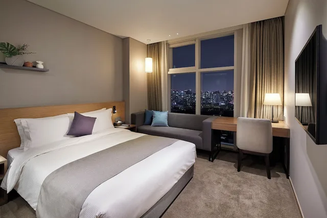 Standard Double with Shower، MD Hotel Doksan 1/2