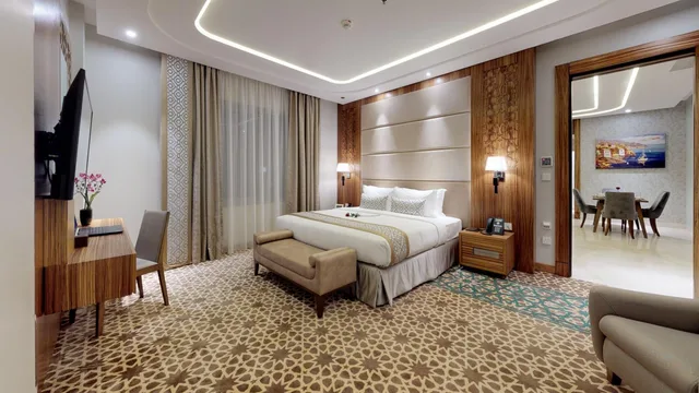 فيلا ملكية بشرفة بغرفتي نوم، تاج جدة للشقق الفندقية(Taj Jeddah Hotel Apartment) 1/10