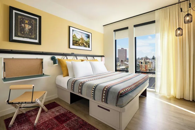 غرفة بسرير كينج، Moxy Allentown Downtown 4/6