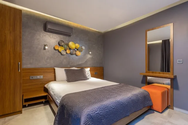 جناح ديلوكس بسرير كوين بجاكوزي، Galano Suites Alacati 3/3
