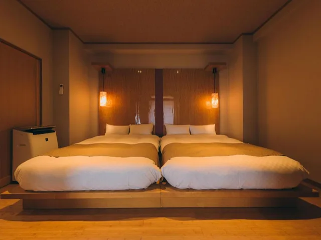 Japanese, Style, Modern, Twin Beds، Toba Grand Hotel 1/4