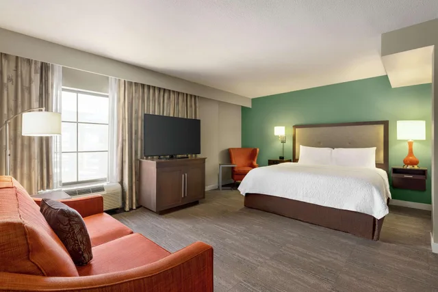 غرفة قياسية بسرير كينج، Hampton Inn And Suites New Orleans Conv Center 3/5