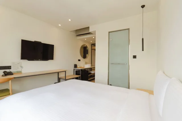 غرفة اقتصادية بسرير مزدوج، Green Hotel - Chiayi 1/2