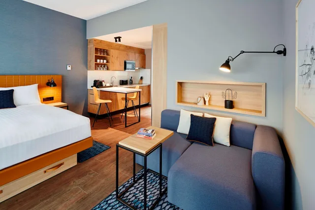 استوديو بسرير كوين بإطلالة على المرفأ، Residence Inn By Marriott Amsterdam Houthavens 4/10