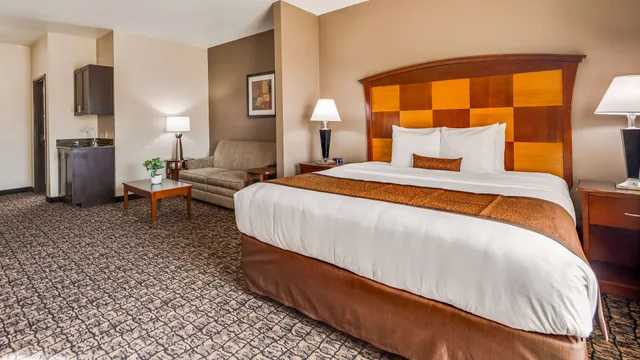 Suite, King Bed, Sofa, Accessible, Best Western Carthage Inn & Suites 1/5