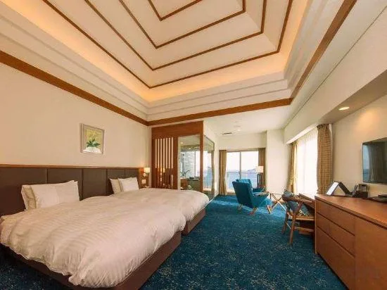 Room, Twin Beds, Ocean View, Terrace, Main Building, Kaze No Umi Hotel 1/1