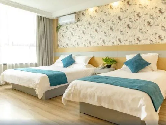 غرفة بسريرين منفصلين، GreenTree Inn Nantong Rugao Bus Station Business Hotel 1/1