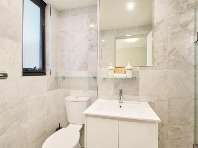 غرفة بسريرين منفصلين بإطلالة على البحر، Ibis Styles Port Macquarie 6/7