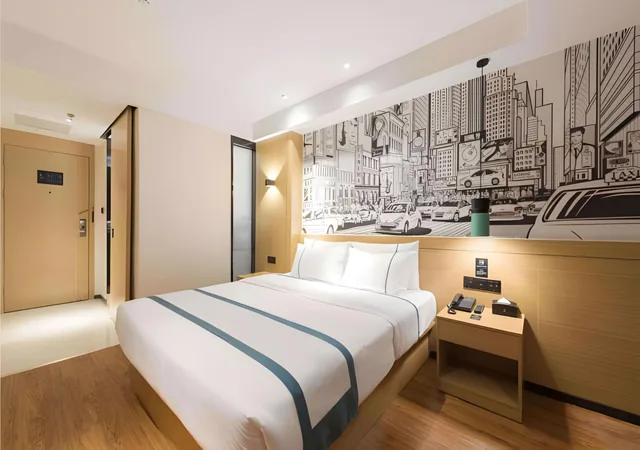 غرفة بزنس بسرير كوين، City Comfort Inn (Guangzhou Liwan Zengjiao) 3/3