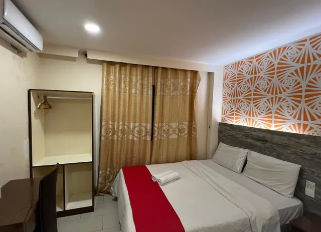 غرفة ديلوكس بسرير كينج، Hotel Grand Mutiara 8/10