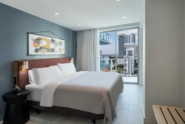 جناح بسرير كينج لذوي الإعاقة، Atwell Suite Miami Brickell 5/9