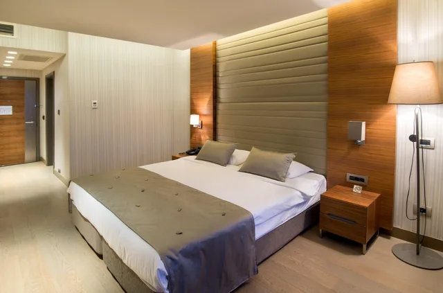 غرفة ديلوكس بسرير مزدوج بإطلالة، Hotel Arcadia Blue Istanbul 5/7