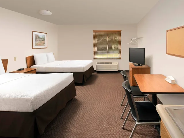غرفة قياسية بسريرين مزدوجين، WoodSpring Suites Spartanburg - Duncan 2/10