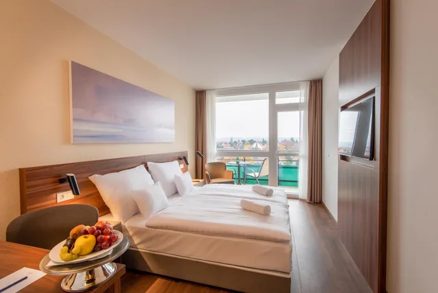 غرفة قياسية بسرير مزدوج أو سريرين منفصلين، Hunguest Hotel Panorama 5/7