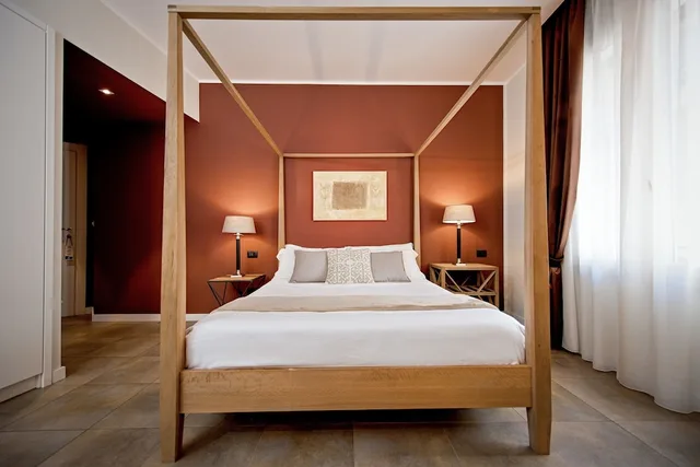 غرفة ديلوكس عائلية بسرير كينج بإطلالة على المدينة مع أريكة، Delle Vittorie Luxury Suites & Rooms 1/10