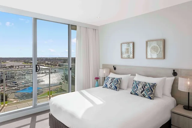 شقة بسرير مزدوج وسريرين منفصلين بـ3 غرف نوم، Oaks Glenelg Liberty Suites 2/4
