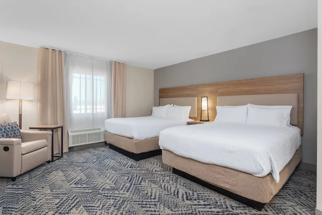 جناح استوديو بسريرين كوين بمطبخ، Candlewood Suites La Crosse 1/2