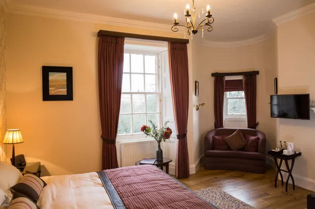 غرفة فاخرة بسرير كينج، Cringletie House Hotel 2/9