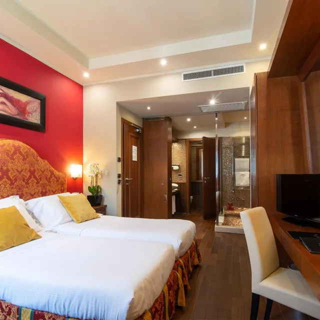 غرفة بسريرين منفصلين، SILVER HOTEL 5/10