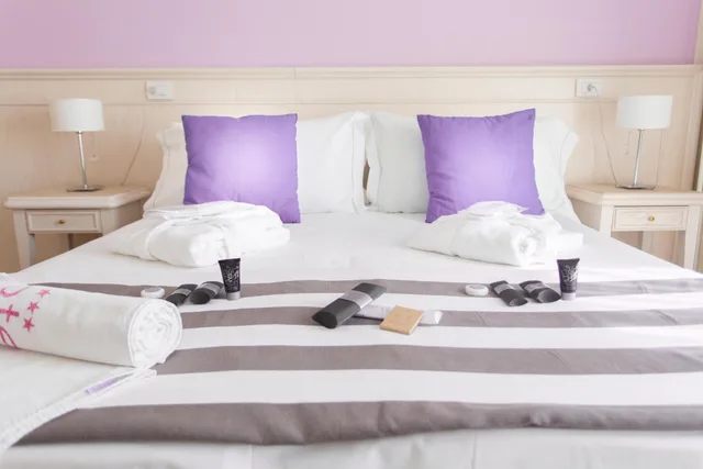 غرفة بسرير مزدوج أو سريرين منفصلين، Hotel Ambra 6/10
